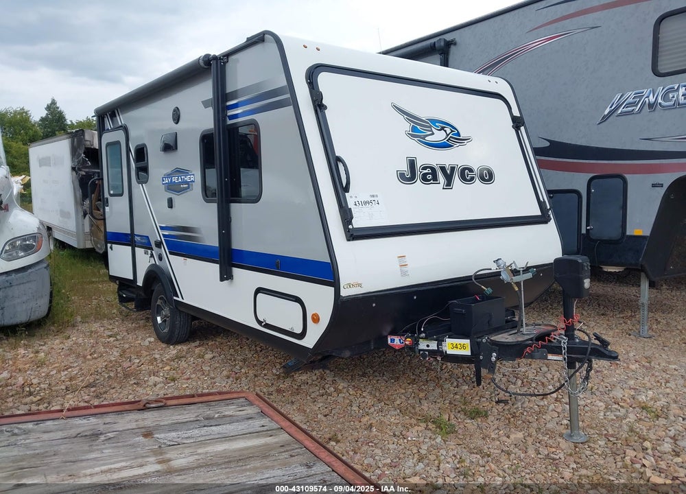 2019 JAYCO JAY FEATHER X17Z TRAVEL TRAILER VIN: 1UJBJHAHXK1JZ0248