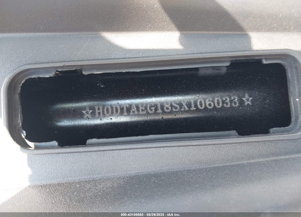 2025 TAIZHOU QI TANK VIN: H0DTAEG18SX106033