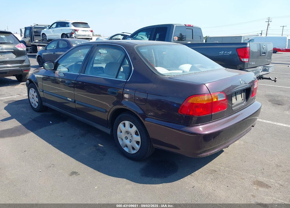 2000 HONDA CIVIC LX VIN: 1HGEJ6671YL065235