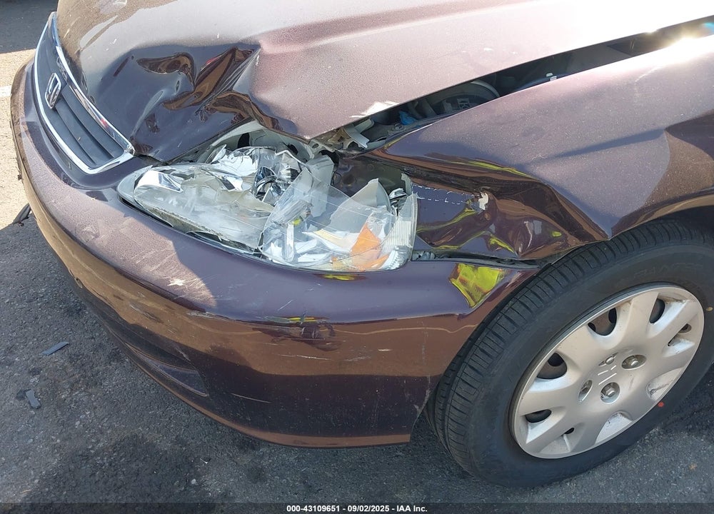 2000 HONDA CIVIC LX VIN: 1HGEJ6671YL065235