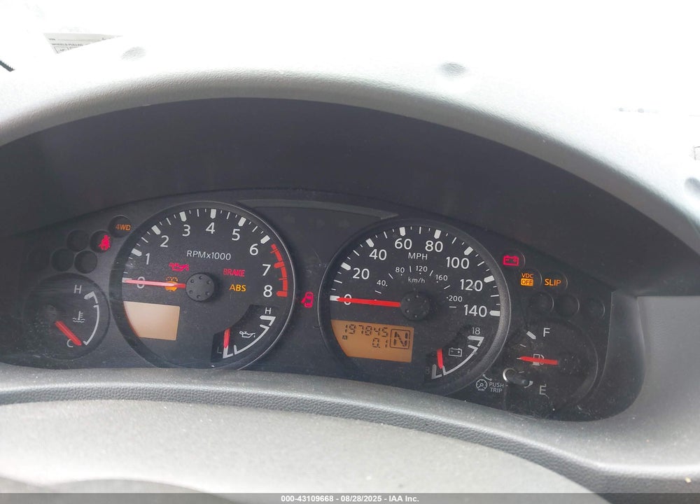 2006 NISSAN XTERRA VIN: 5N1AN08W36C559947