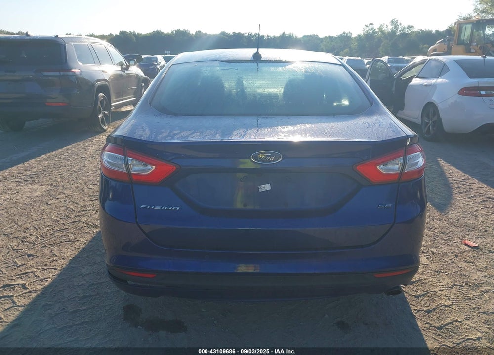 2016 FORD FUSION SE VIN: 1FA6P0H75G5103991