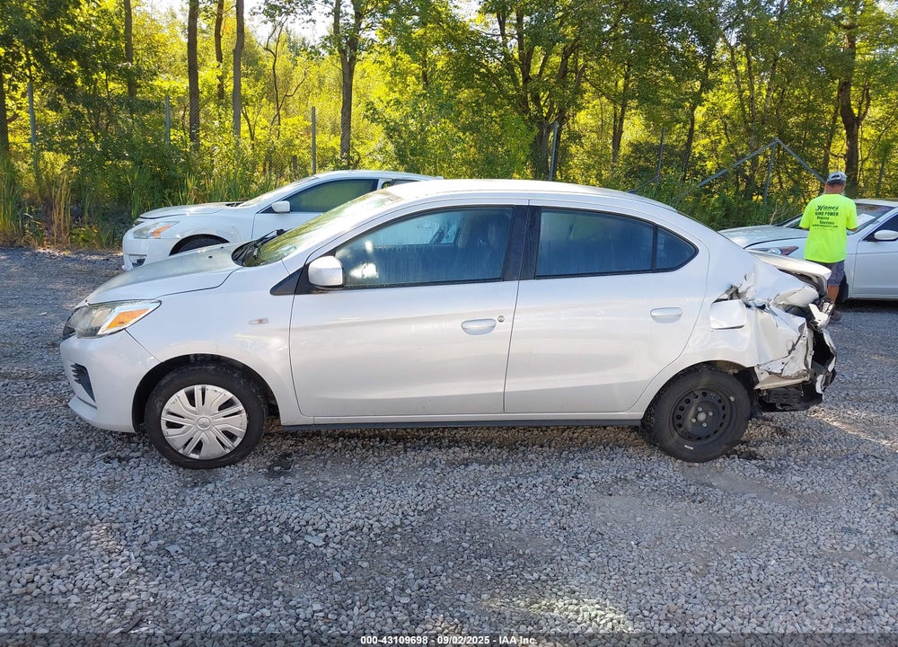 2022 MITSUBISHI MIRAGE VIN: ML32FUFJXNHF06044