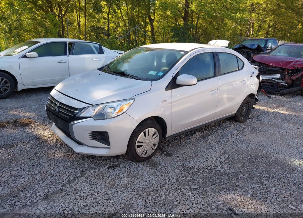 2022 MITSUBISHI MIRAGE VIN: ML32FUFJXNHF06044