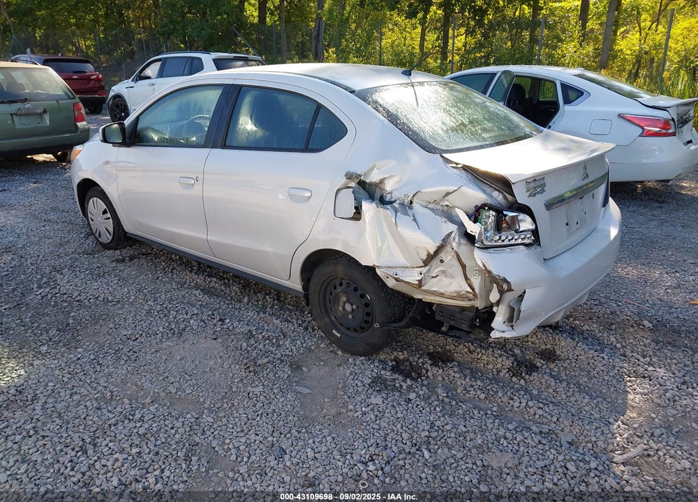 2022 MITSUBISHI MIRAGE VIN: ML32FUFJXNHF06044