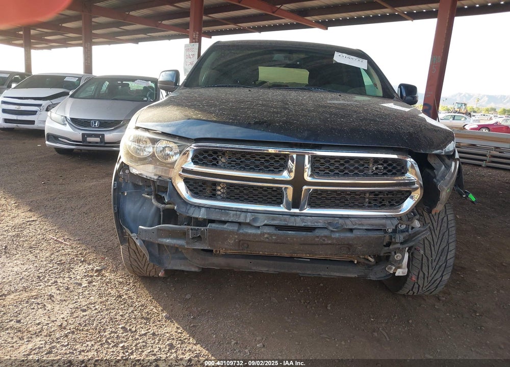 2013 DODGE DURANGO VIN: 1C4RDHAG8DC546863