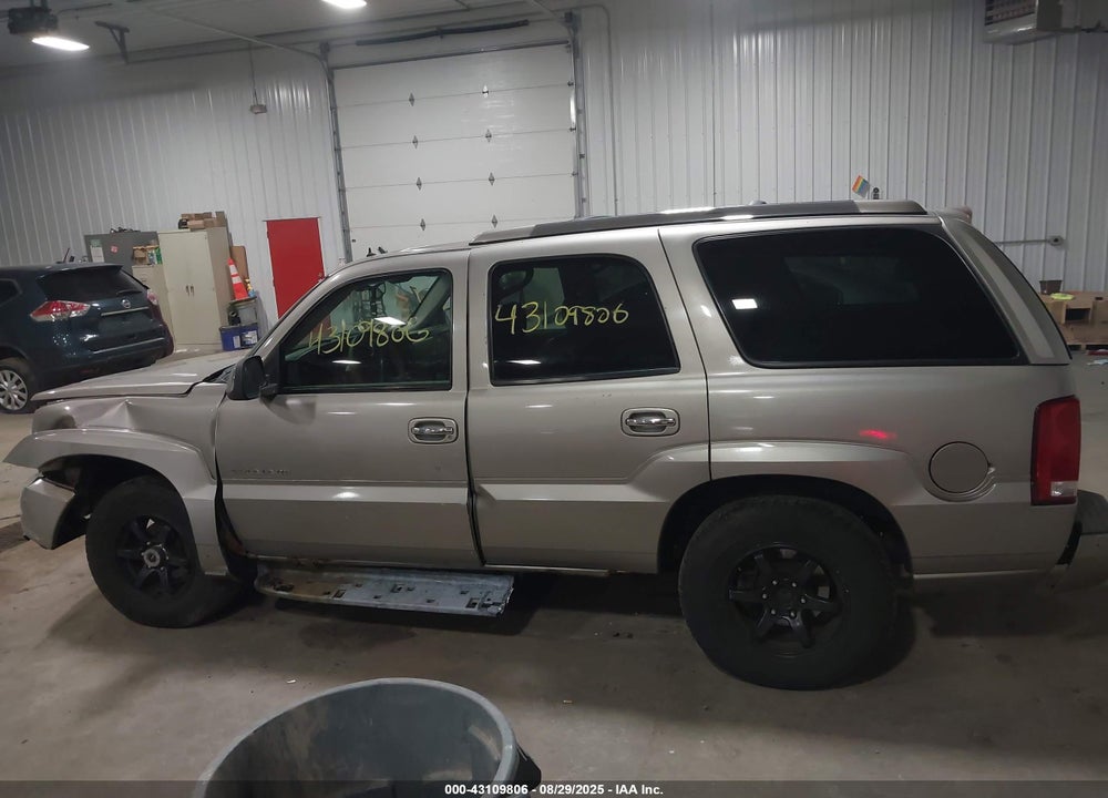 2002 CADILLAC ESCALADE STANDARD VIN: 1GYEK63N82R250010