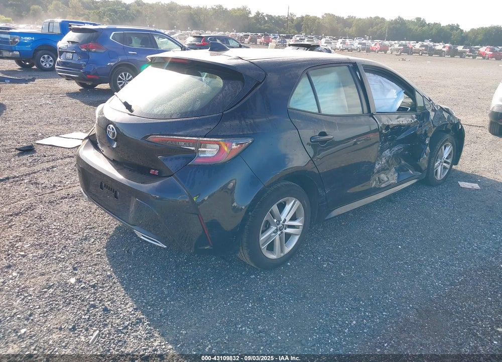 2019 TOYOTA COROLLA SE VIN: JTNK4RBE2K3048820