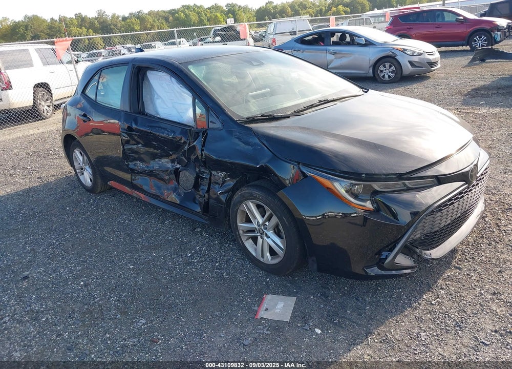 2019 TOYOTA COROLLA SE VIN: JTNK4RBE2K3048820