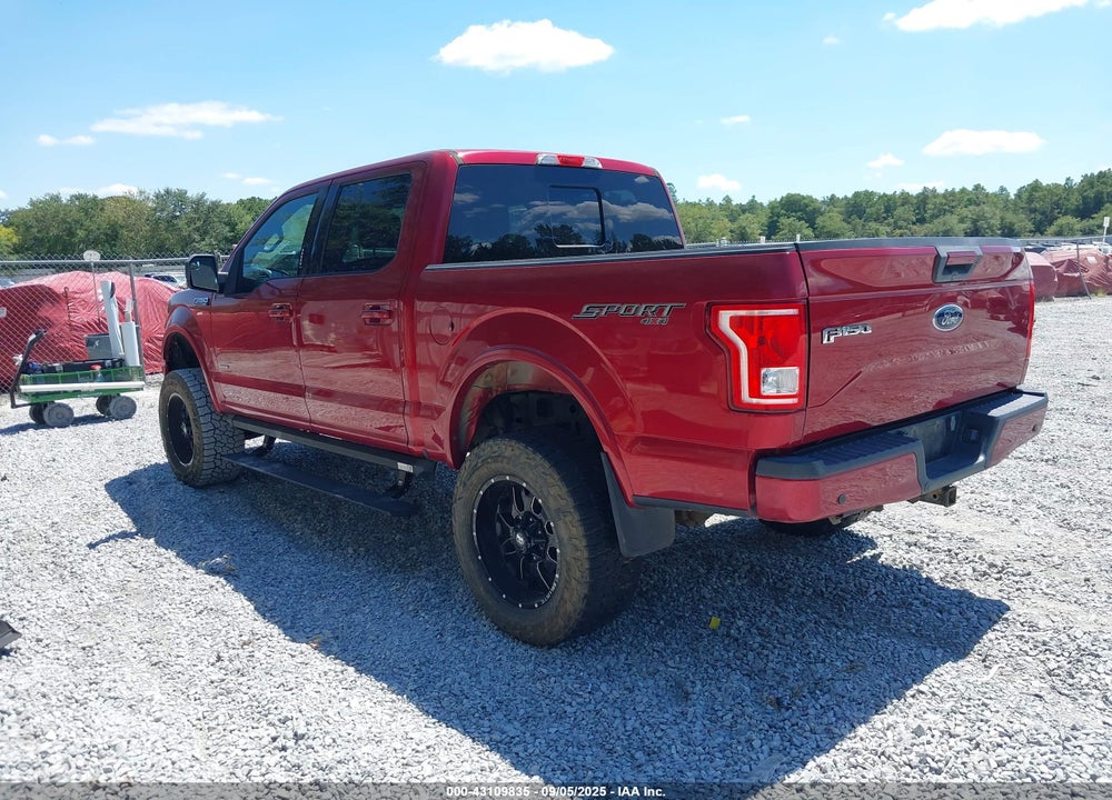 2016 FORD F-150 VIN: 1FTEW1EG1GKD39297
