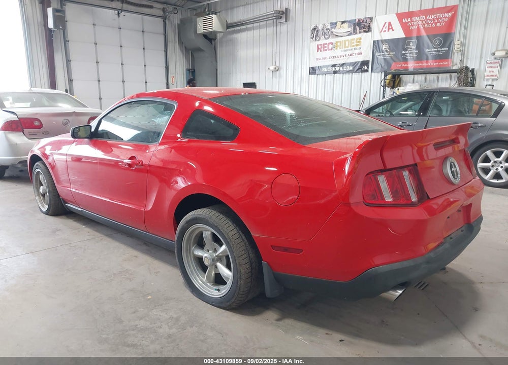 2011 FORD MUSTANG V6 VIN: 1ZVBP8AM9B5138868
