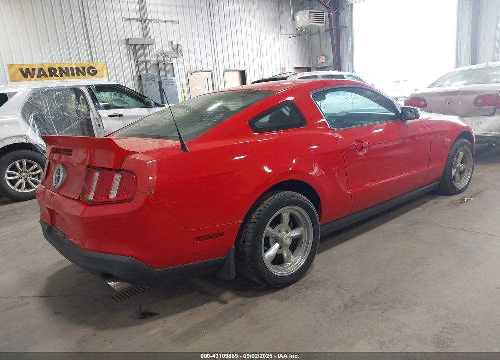 2011 FORD MUSTANG V6 VIN: 1ZVBP8AM9B5138868