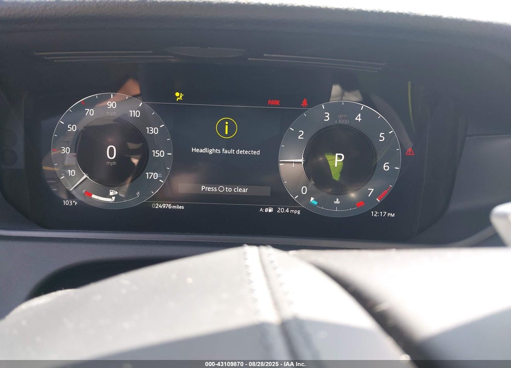 2024 LAND ROVER RANGE ROVER VELAR P250 DYNAMIC SE VIN: SALYL2EX8RA375601