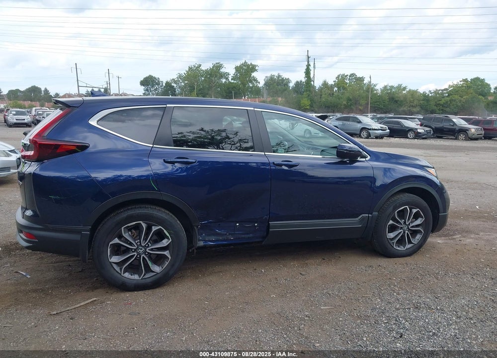 2022 HONDA CR-V AWD EX-L VIN: 2HKRW2H85NH601748