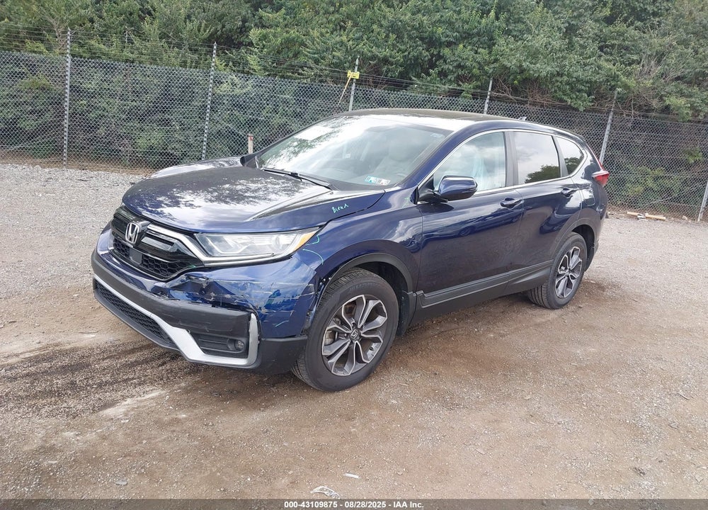 2022 HONDA CR-V AWD EX-L VIN: 2HKRW2H85NH601748