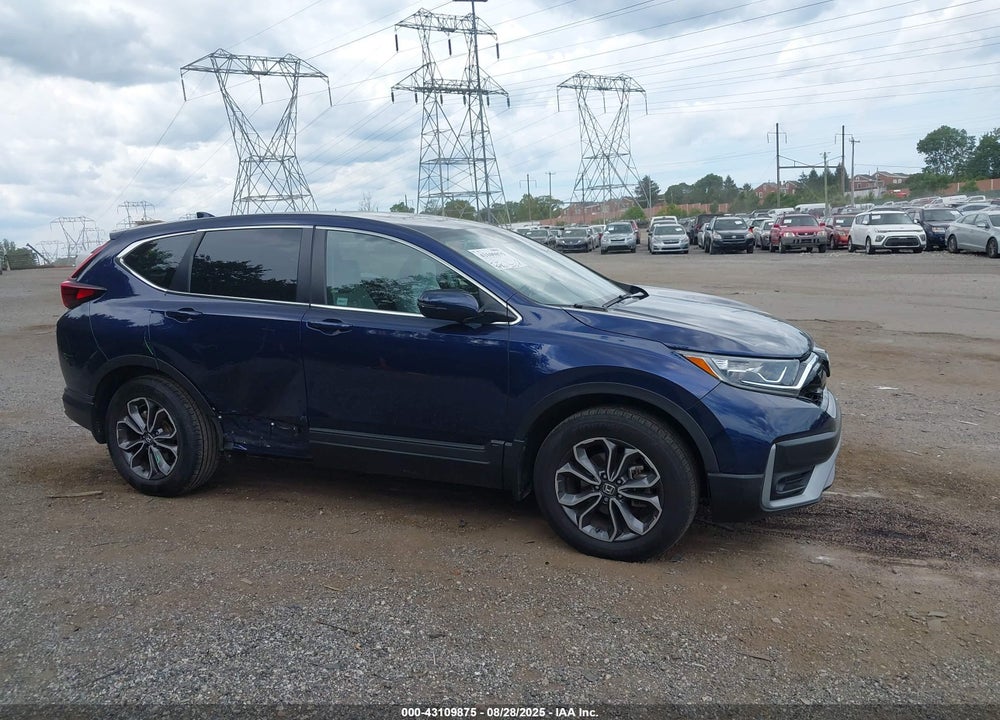 2022 HONDA CR-V AWD EX-L VIN: 2HKRW2H85NH601748
