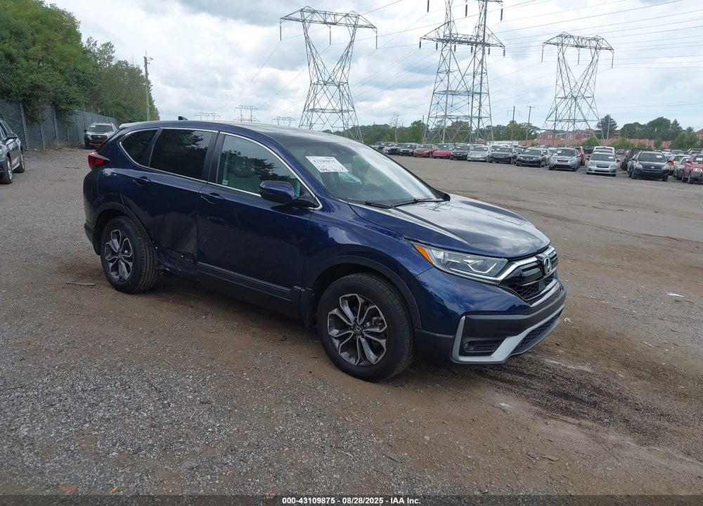 2022 HONDA CR-V AWD EX-L VIN: 2HKRW2H85NH601748