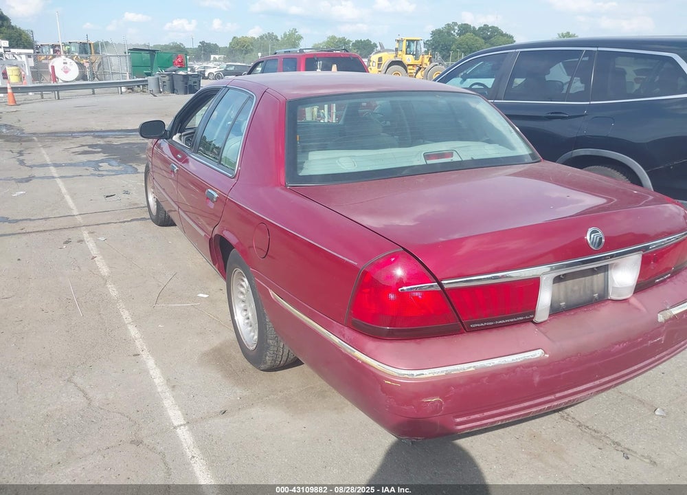 2002 MERCURY GRAND MARQUIS LS VIN: 2MEFM75W02X615915