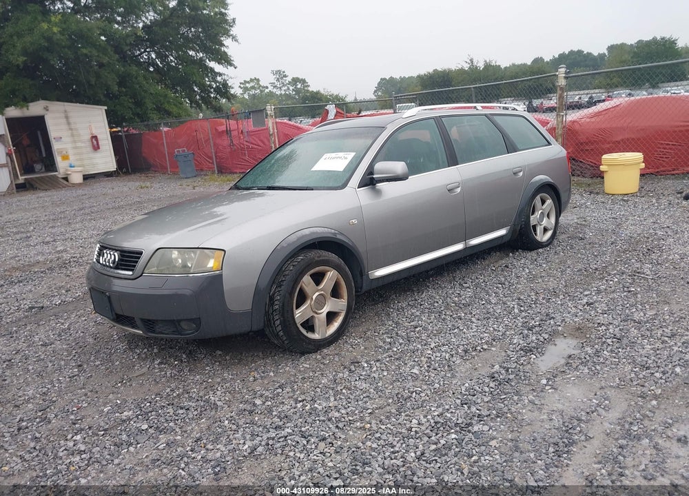 2002 AUDI ALLROAD 2.7L VIN: WA1YD64B62N089806