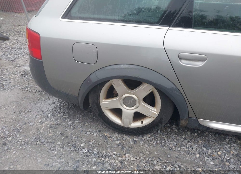 2002 AUDI ALLROAD 2.7L VIN: WA1YD64B62N089806