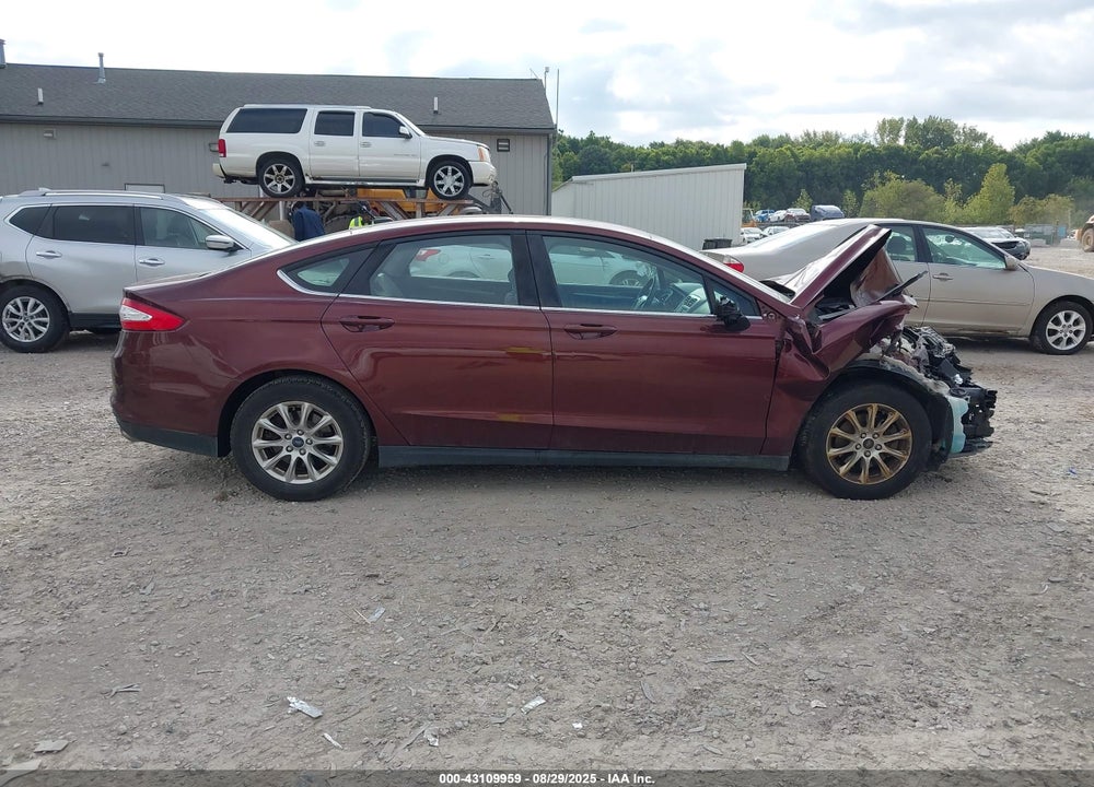 2015 FORD FUSION VIN: 3FA6P0G76FR277100