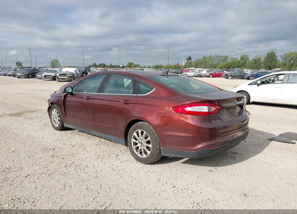 2015 FORD FUSION VIN: 3FA6P0G76FR277100