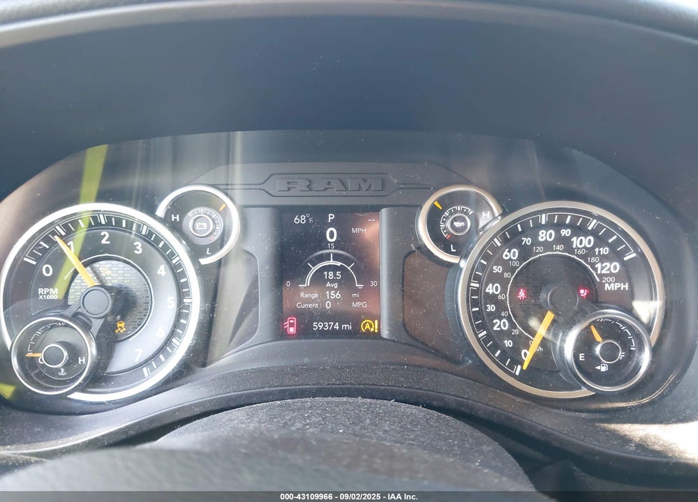 2019 RAM 1500 VIN: 1C6RRFFG1KN780429