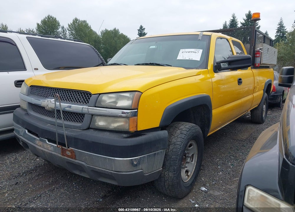 2004 CHEVROLET SILVERADO 2500HD WORK TRUCK VIN: 1GCHC29U04E333044
