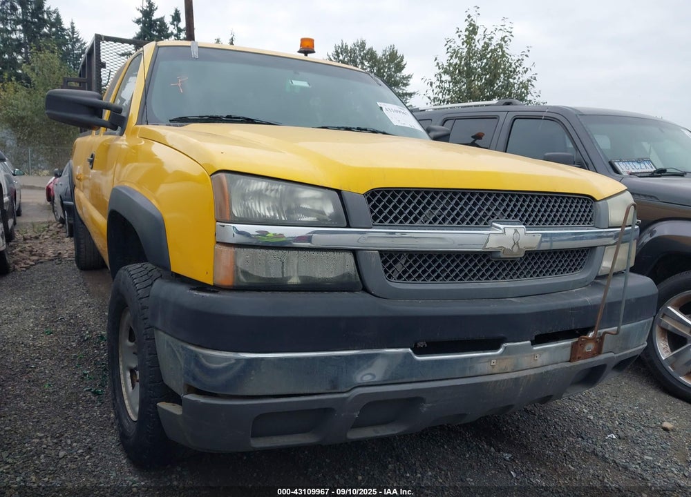 2004 CHEVROLET SILVERADO 2500HD WORK TRUCK VIN: 1GCHC29U04E333044