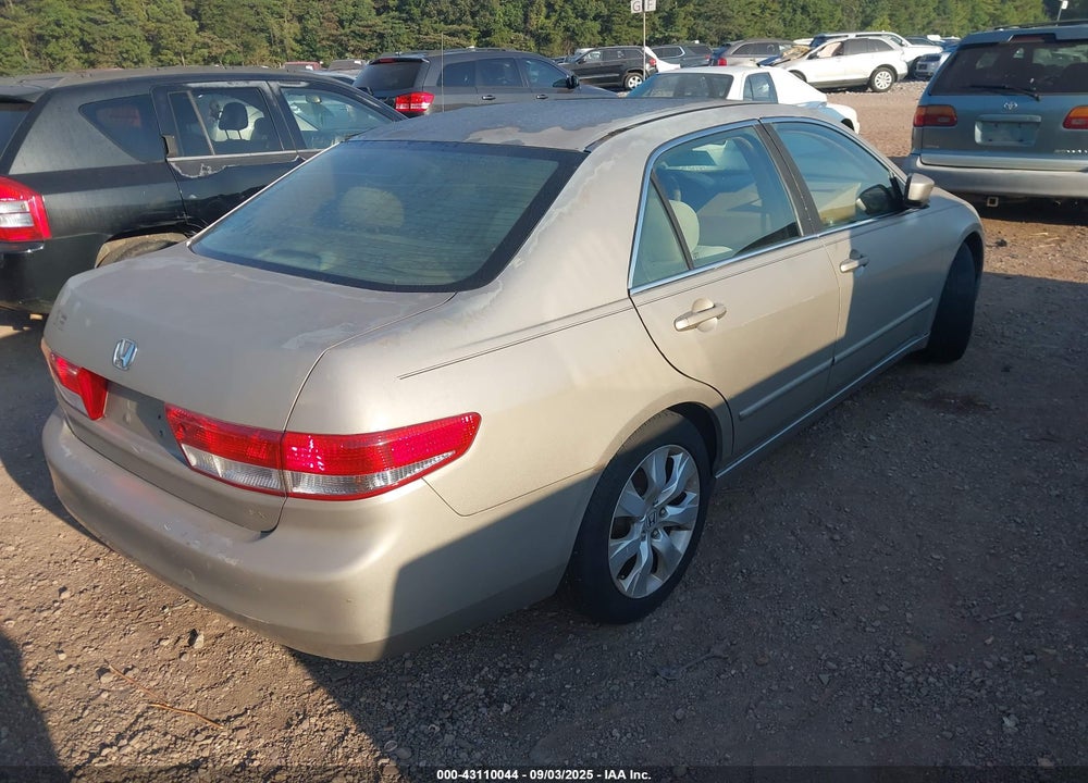 2003 HONDA ACCORD 2.4 EX VIN: 1HGCM56643A100290