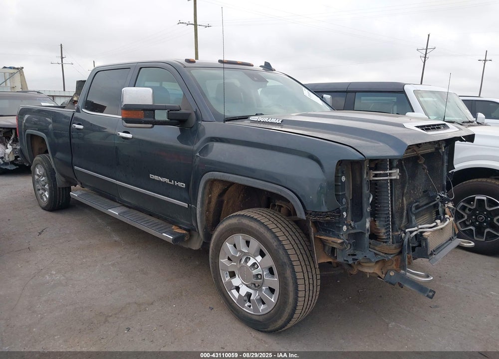 2018 GMC SIERRA 2500HD DENALI VIN: 1GT12UEY3JF288471