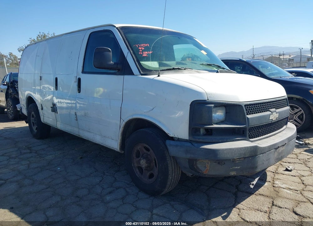 2007 CHEVROLET EXPRESS WORK VAN VIN: 1GCFG15X871228432