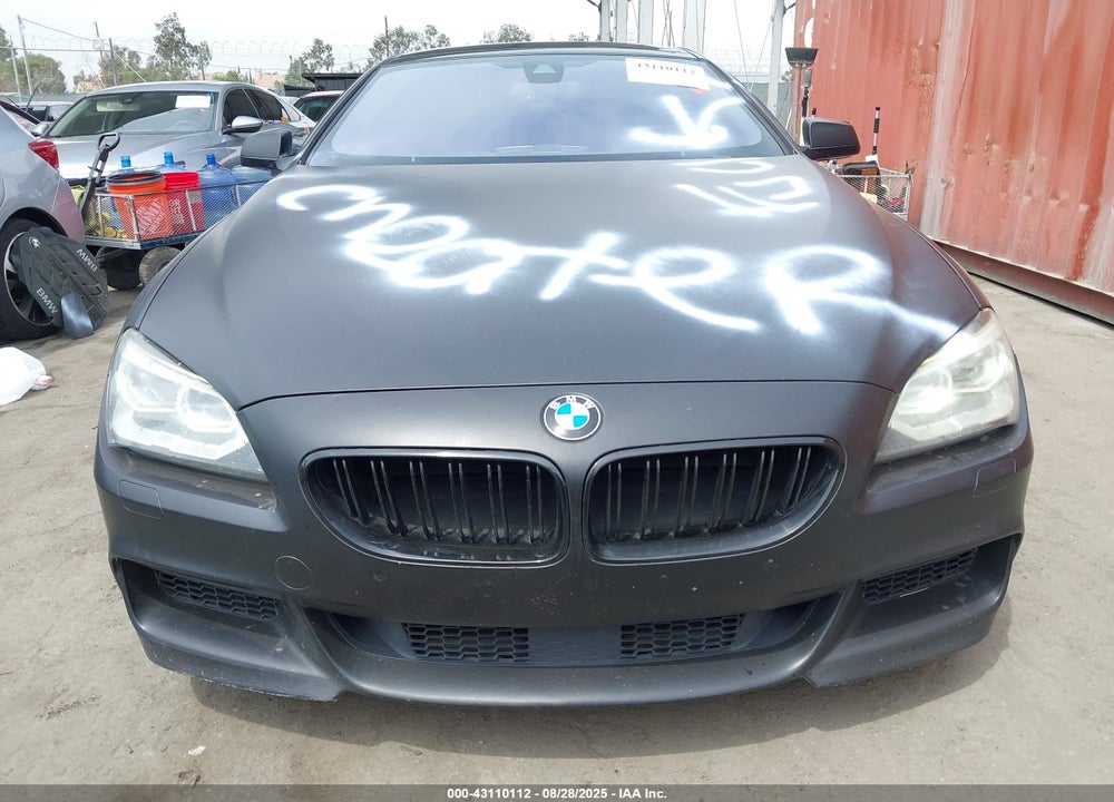 2015 BMW 6 SERIES VIN: WBAYM9C59FD248426