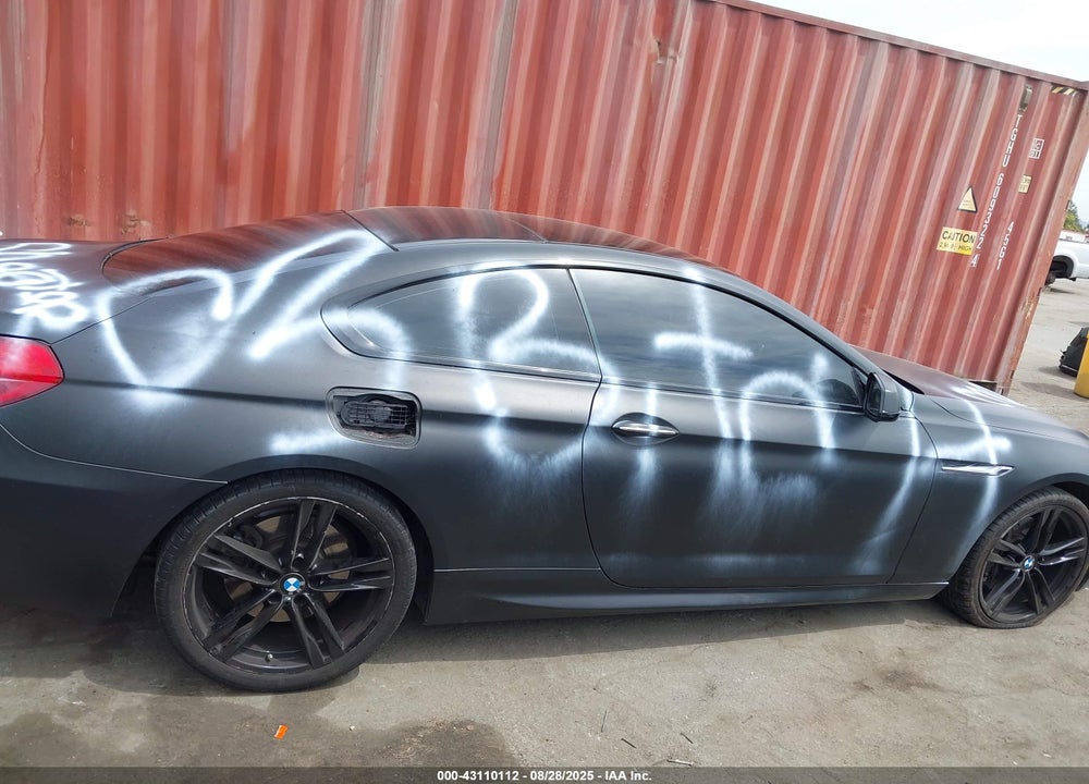 2015 BMW 6 SERIES VIN: WBAYM9C59FD248426