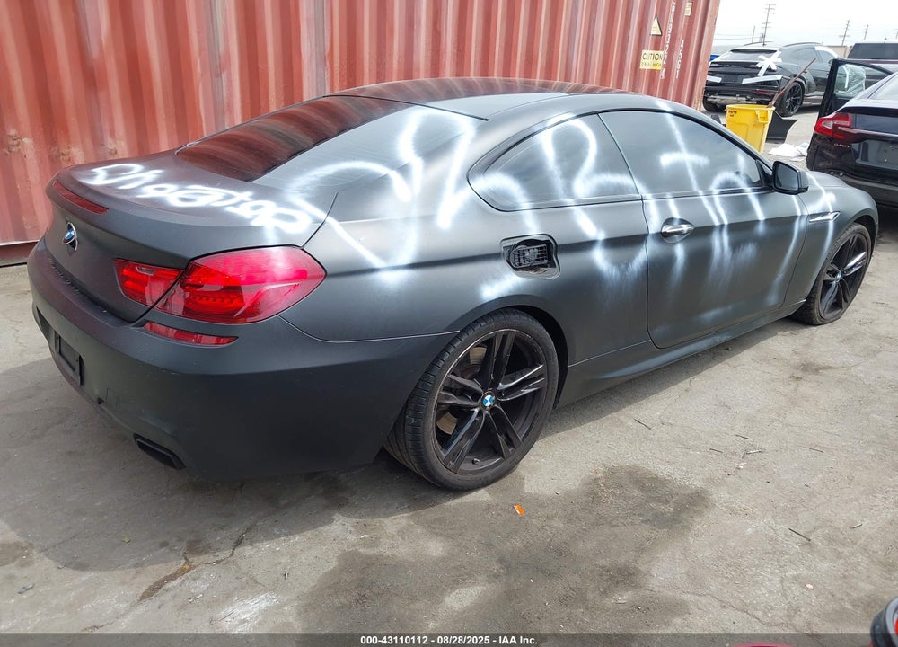 2015 BMW 6 SERIES VIN: WBAYM9C59FD248426