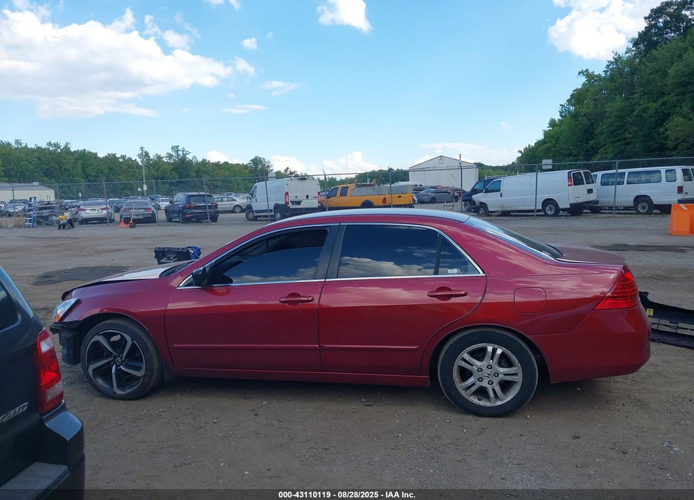 2007 HONDA ACCORD VIN: 1HGCM55357A185962