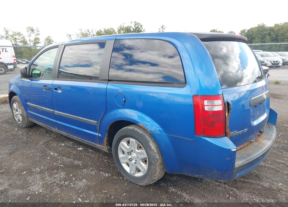2008 DODGE GRAND CARAVAN SE VIN: 2D8HN44H58R780835