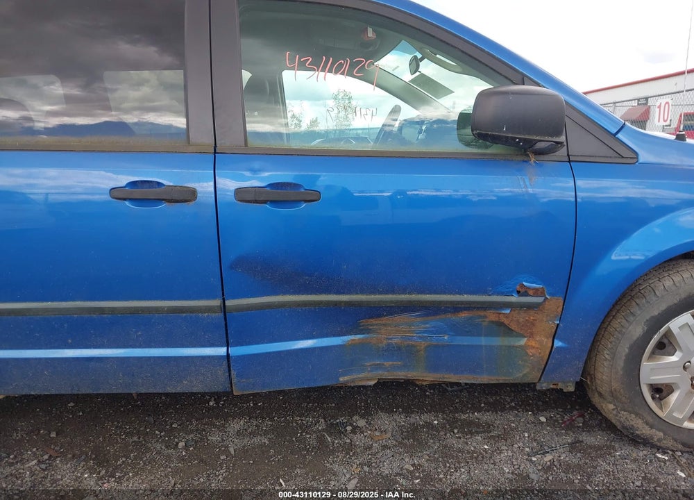 2008 DODGE GRAND CARAVAN SE VIN: 2D8HN44H58R780835