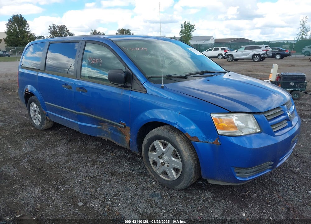 2008 DODGE GRAND CARAVAN SE VIN: 2D8HN44H58R780835