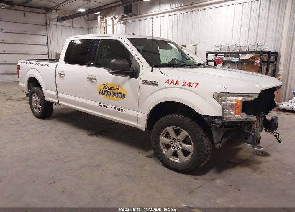 2018 FORD F-150 XLT VIN: 1FTFW1EG9JFA17835