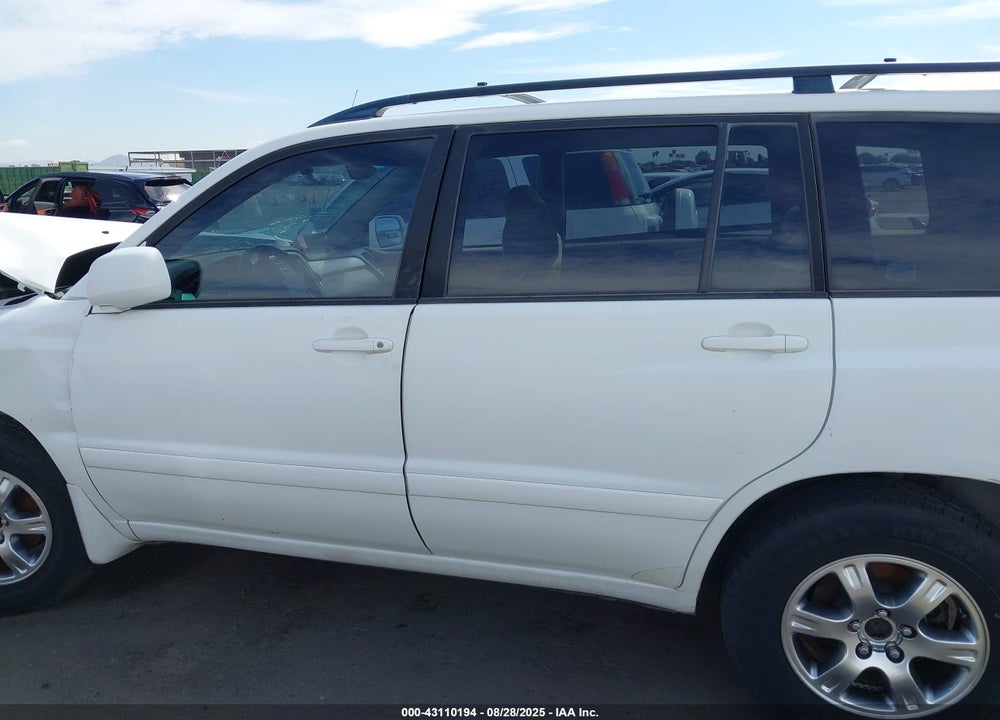 2006 TOYOTA HIGHLANDER VIN: JTEDP21A060104427