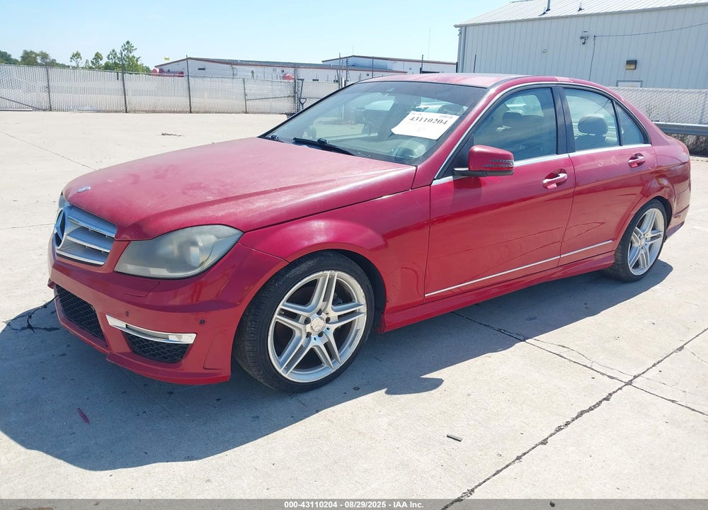 2014 MERCEDES-BENZ C CLASS VIN: WDDGF4HB5EG230857