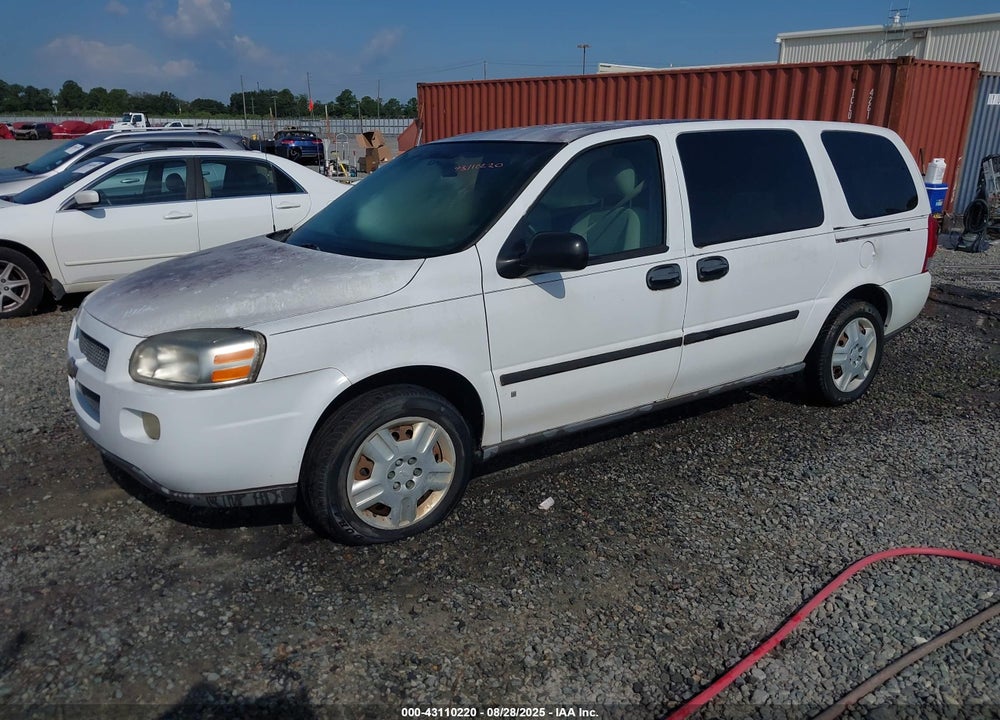2008 CHEVROLET UPLANDER VIN: 1GNDV23W58D112156