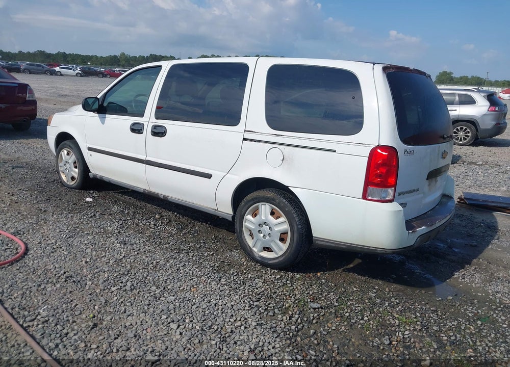 2008 CHEVROLET UPLANDER VIN: 1GNDV23W58D112156