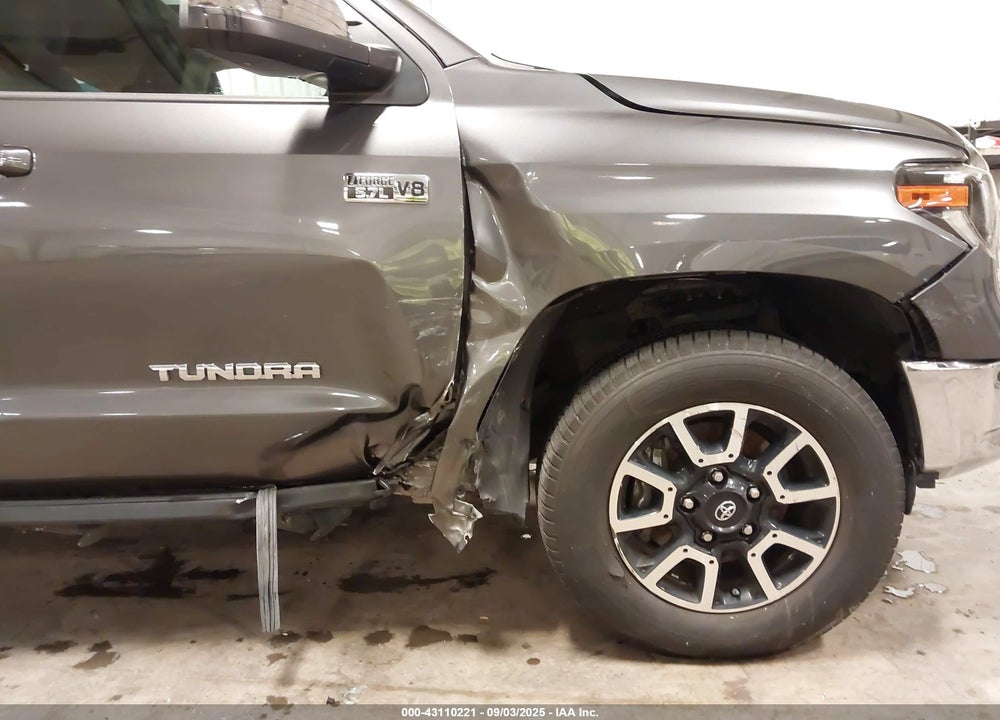 2021 TOYOTA TUNDRA LIMITED VIN: 5TFHY5F11MX988122
