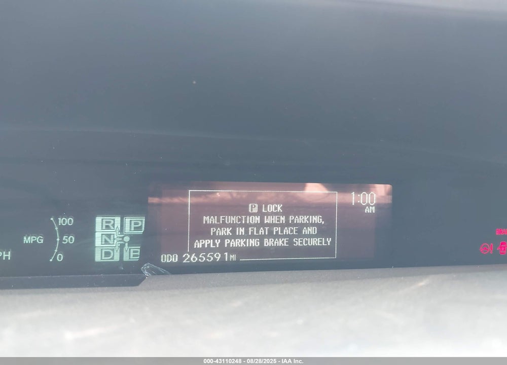 2010 TOYOTA PRIUS VIN: JTDKN3DUXA0150661