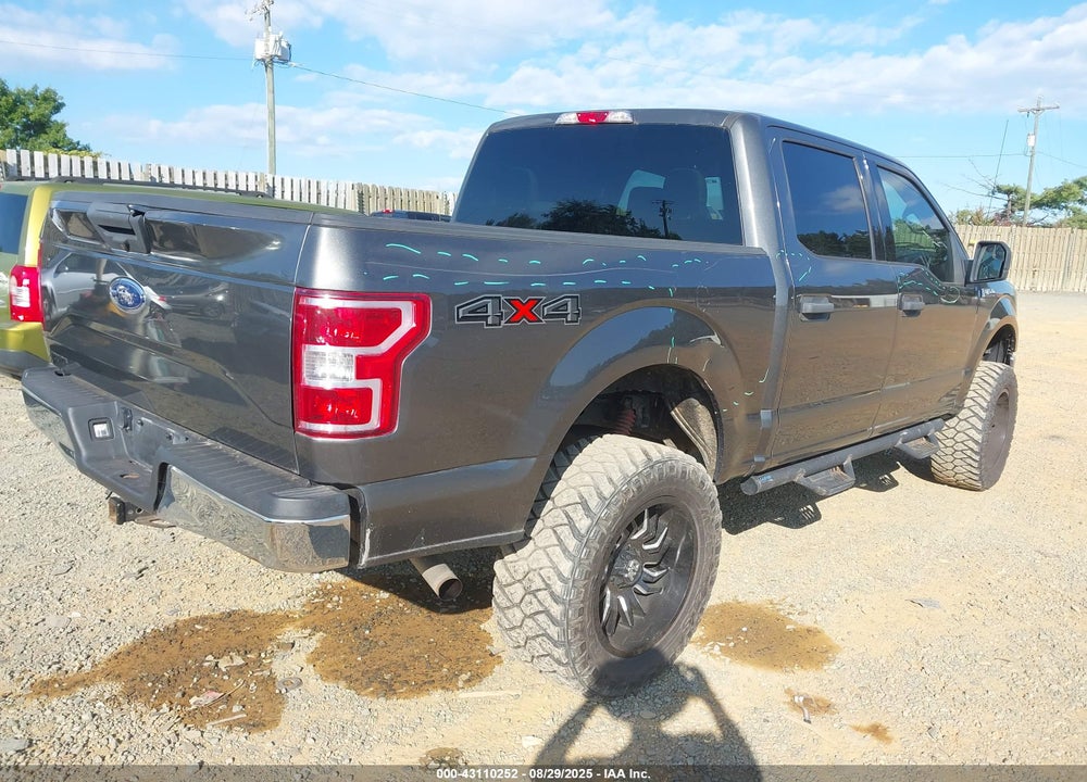 2018 FORD F-150 VIN: 1FTEW1EB4JKC87434