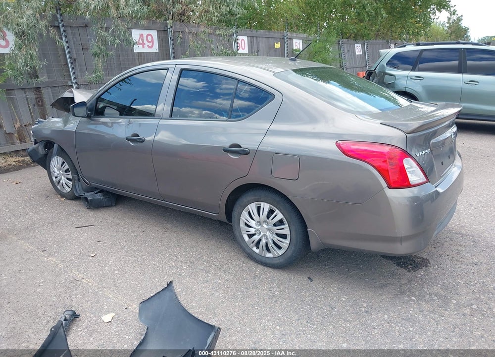 2017 NISSAN VERSA 1.6 S+ VIN: 3N1CN7AP6HL856990