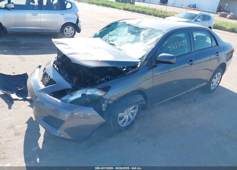 2009 TOYOTA COROLLA LE VIN: JTDBL40E699064748
