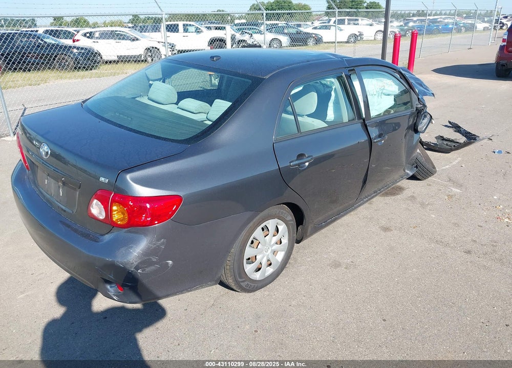 2009 TOYOTA COROLLA LE VIN: JTDBL40E699064748